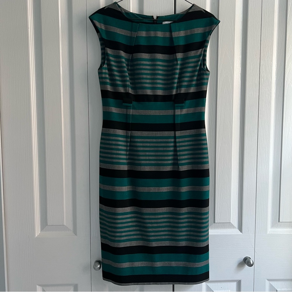 Calvin Klein Striped Dress - Picture 2 of 6